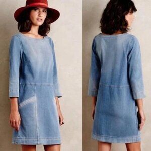 Adriano Goldschmied denimknit cocoon dress